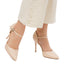 Décolleté beige con tacco a stiletto 9 cm Lora Ferres, Donna, SKU w021000760, Immagine 0